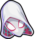 Into the Spider-Verse Gwen Animated hand cursor