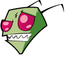 Invader ZIM & Voot Runner Animated hand cursor