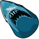 Jaws Great White Shark hand cursor