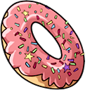 Juice & Donut hand cursor