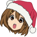 K-On! Christmas Yui Hirasawa hand cursor