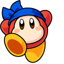 Kirby Bandana Waddle Dee & Spear Animated hand cursor