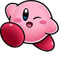 Kirby arrow cursor