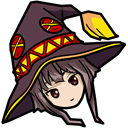 KonoSuba Megumin & Staff hand cursor