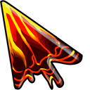 Lava arrow cursor