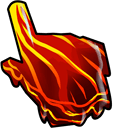 Lava hand cursor