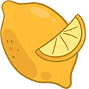 Lemon & Pie Animated hand cursor