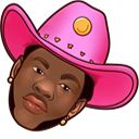 Lil Nas X & Pregnant Man Emoji hand cursor