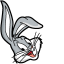 Looney Tunes Bugs Bunny Animated hand cursor