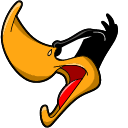 Looney Tunes Daffy Duck hand cursor