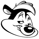 Looney Tunes Pepe Le Pew hand cursor