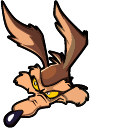 Looney Tunes Road Runner & Wile E. Coyote hand cursor