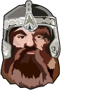 LOTR Gimli & Battle Axe hand cursor