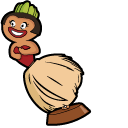 Madagascar Skipper & Hula Girl arrow cursor