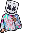 Marshmello hand cursor