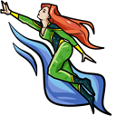 Mera & Trident hand cursor