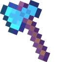 Minecraft Enchanted Diamond Axe arrow cursor