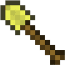 Minecraft Enchanted Golden Shovel Animated hand cursor