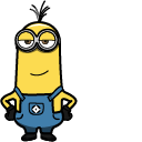 Minions Kevin & Bananas hand cursor