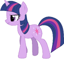 MLP Twilight Sparkle Animated hand cursor