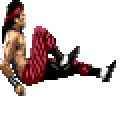 Mortal Kombat Liu Kang Pixel Animated Cursor arrow cursor