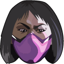 Mortal Kombat Mileena & Sai Blade hand cursor