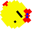 Ms. Pac-Man & Cherry Pixel Animated arrow cursor