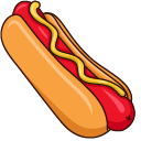 Mustard & Hot Dog Animated hand cursor