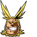 My Hero Academia All Might hand cursor