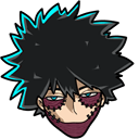 My Hero Academia Dabi hand cursor