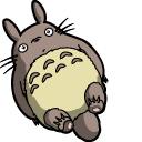 My Neighbor Totoro in the Rain Animated hand cursor