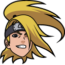 Naruto Deidara Animated hand cursor