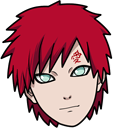 Naruto Gaara hand cursor