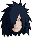 Naruto Madara Uchiha & Gunbai hand cursor