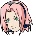 Naruto Sakura Haruno hand cursor