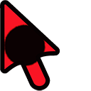 Naruto Sharingan Eye Animated arrow cursor