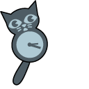 Night in the Woods Candy Borowski & Clock Animated arrow cursor