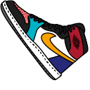 Nike Air Jordan 1 Animated arrow cursor