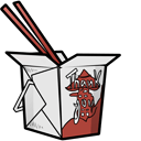 Noodle & Fortune Cookie arrow cursor