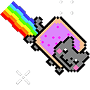 Nyan Cat Meme Animated arrow cursor