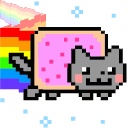 Nyan Cat Meme hand cursor