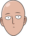 One-Punch Man Saitama & Fist hand cursor