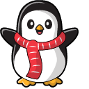 Penguins Twins Animated hand cursor