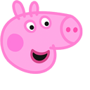 Peppa Pig George & Mr. Dinosaur Animated hand cursor