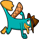 Phineas and Ferb Perry the Platypus hand cursor