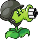 Plants vs. Zombies Gatling Pea Animated hand cursor