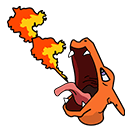 Pokemon Charizard Animated arrow cursor