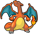 Pokemon Charmander & Charizard hand cursor