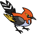 Pokemon Fletchling & Fletchinder hand cursor