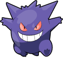 Pokemon Gastly & Gengar hand cursor